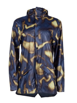 Rains | 12010 W3 tie-dye jacket