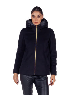 Emme by Marella | Vivace black jacket with quilted lining