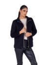 Emme by Marella | Vivace black jacket with quilted lining - Image 7