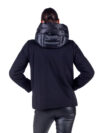 Emme by Marella | Vivace black jacket with quilted lining - Image 8