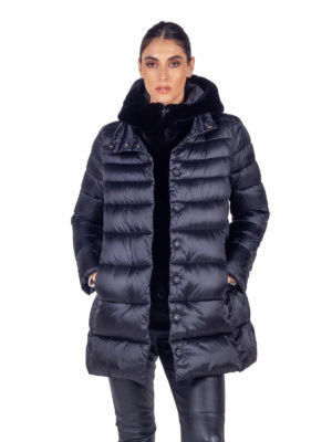 Emme by Marella | Toscana black padded jacket