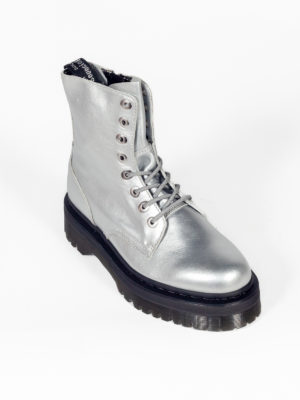 Dr. Martens | Jadon metallic leather platform boots