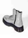 Dr. Martens | Jadon metallic leather platform boots - Image 4
