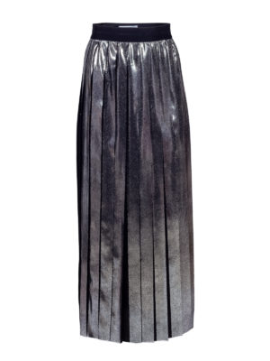 MSGM | Metallic pleated skirt