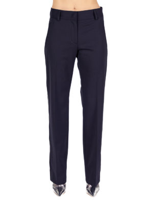 MSGM | Side zip straight-leg trousers