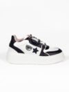 Chiara Ferragni | CF School leather platform sneakers
