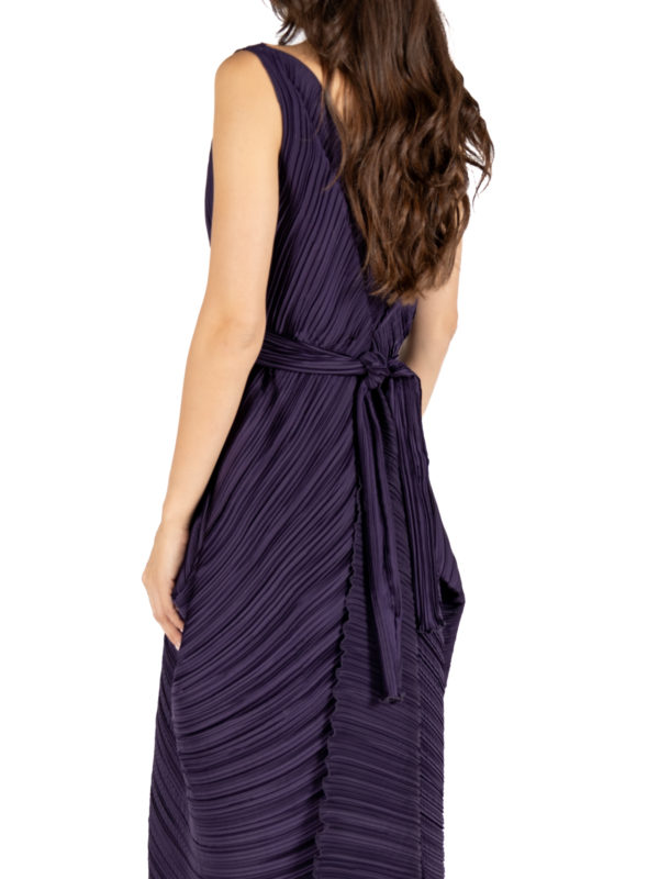 Daphne Valente | Eureka pleated tie-waist dress - Image 4