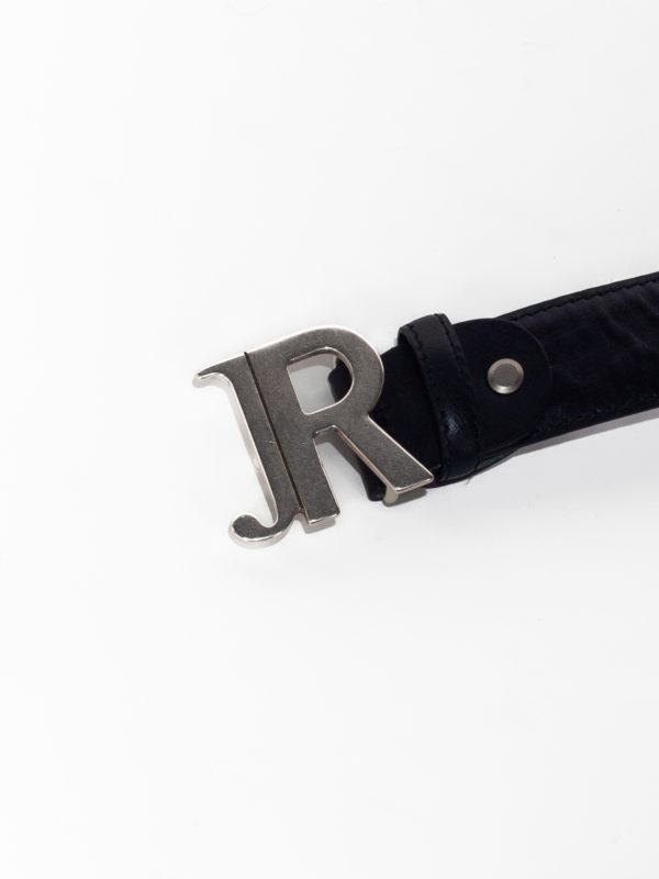 John Richmond | Monogram logo plaque belt - Image 3