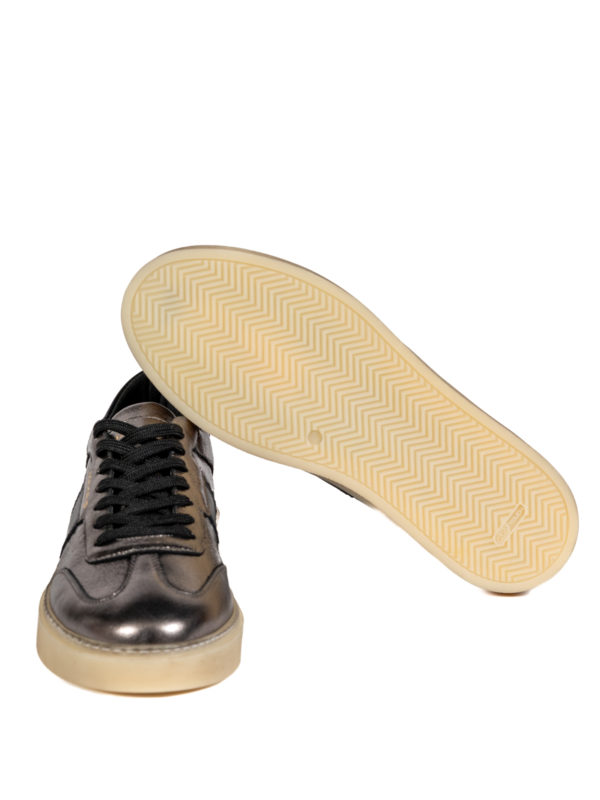 Makris | 24.W26(A)M metallic leather sneakers - Image 6