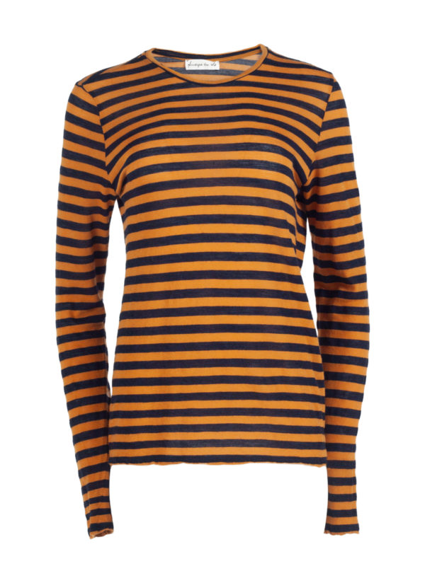 PDR Phisique Du Role | Black and bronze striped long sleeve t-shirt - Image 5