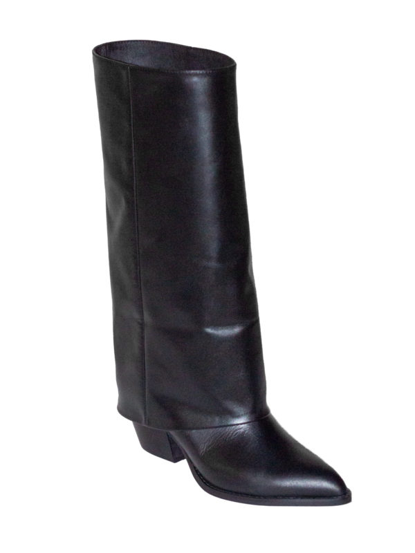 Makris | 25.HM248 layered knee high boots - Image 2