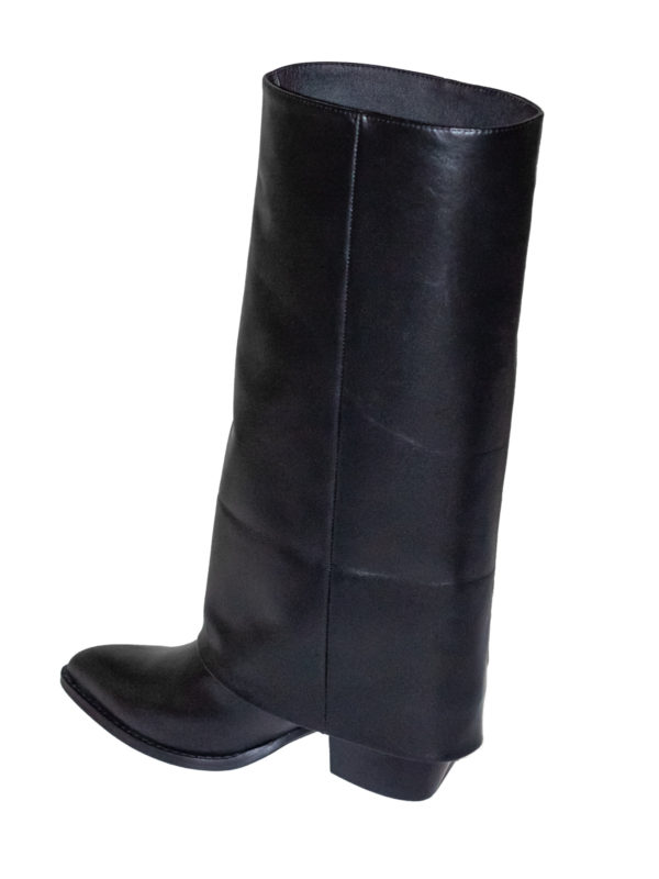 Makris | 25.HM248 layered knee high boots - Image 4