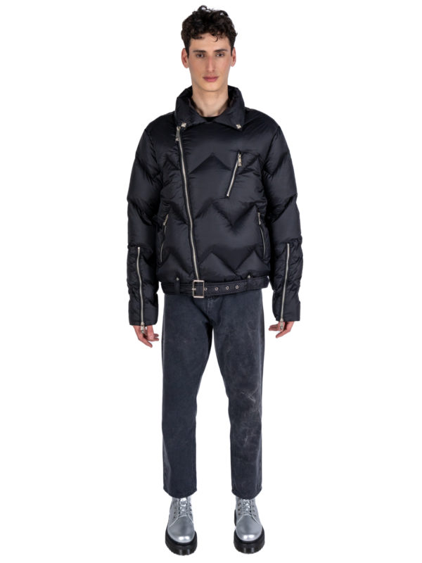 John Richmond | Quilted puffer jacket with off-center fastening - Image 2