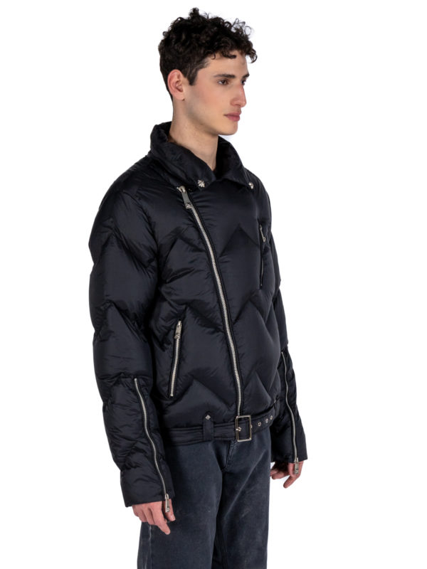 John Richmond | Quilted puffer jacket with off-center fastening - Image 4