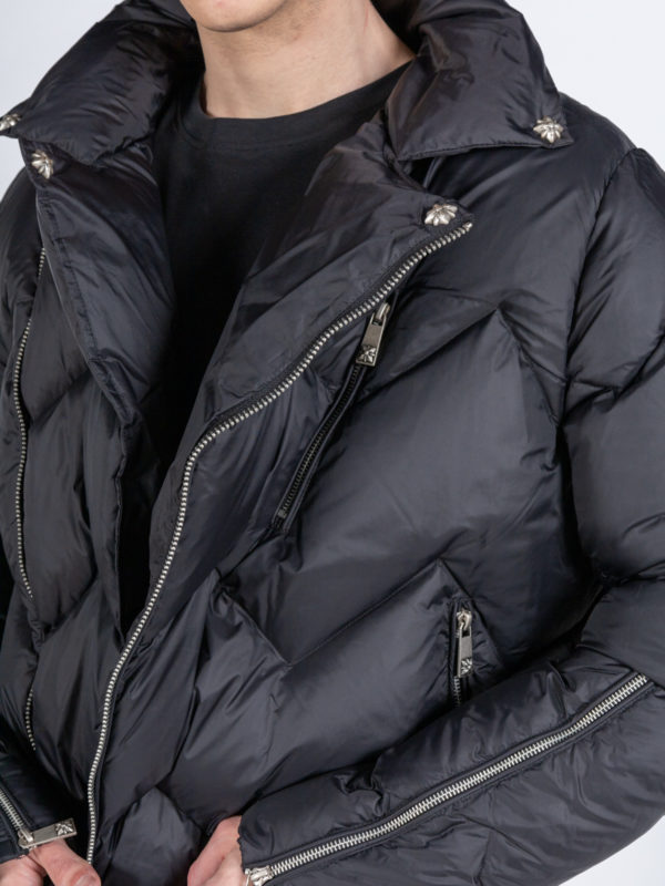 John Richmond | Quilted puffer jacket with off-center fastening - Image 6