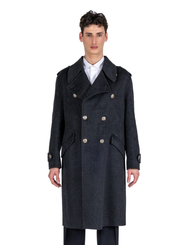 John Richmond | Studded double-breasted coat