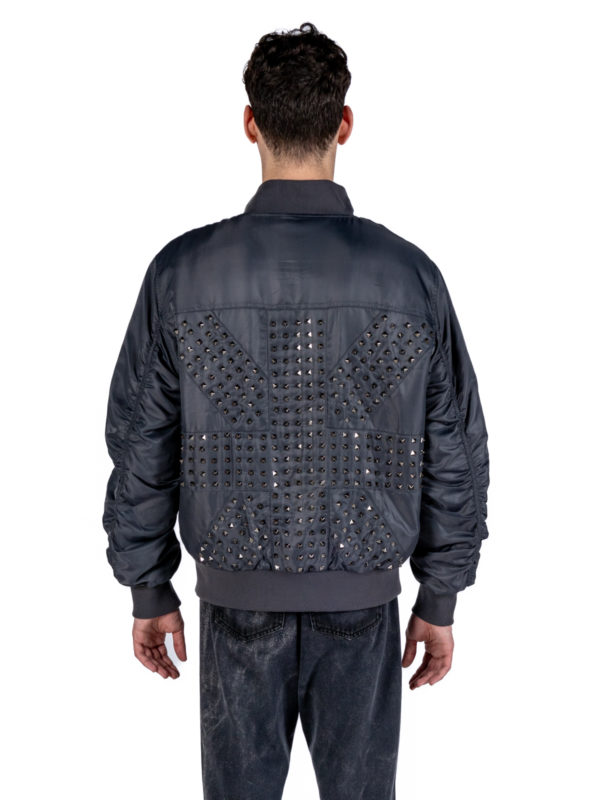 John Richmond | Studded flight bomber jacket - Image 4