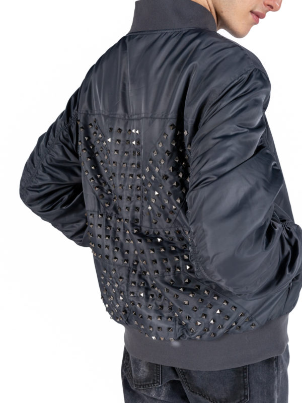 John Richmond | Studded flight bomber jacket - Image 6