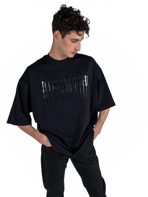 John Richmond | Rubberised-logo t-shirt - Image 3