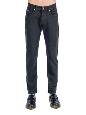 John Richmond | Mick whiskered tapered jeans