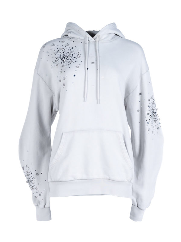 Des Phemmes | Rhinestone-embellished hoodie - Image 7