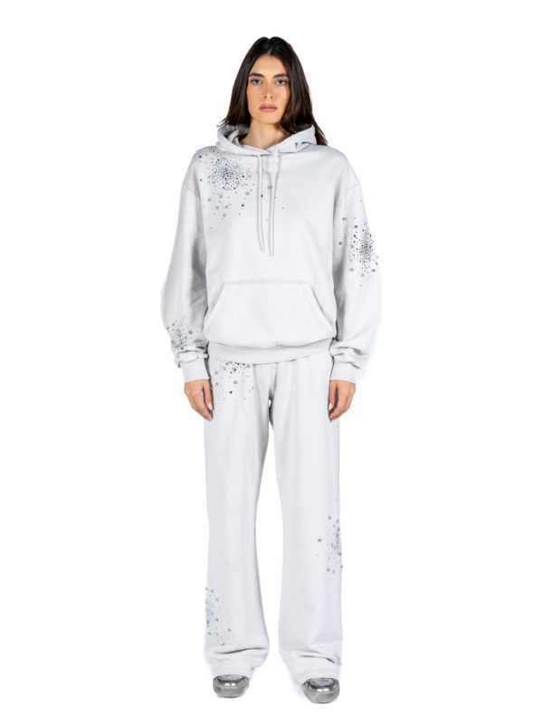 Des Phemmes | Rhinestone-embellished hoodie - Image 2