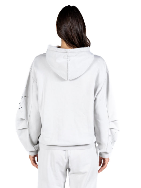 Des Phemmes | Rhinestone-embellished hoodie - Image 4