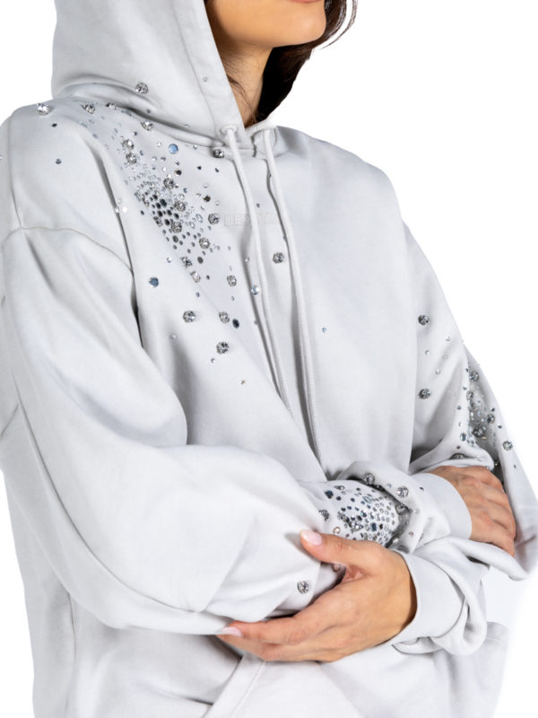 Des Phemmes | Rhinestone-embellished hoodie - Image 6