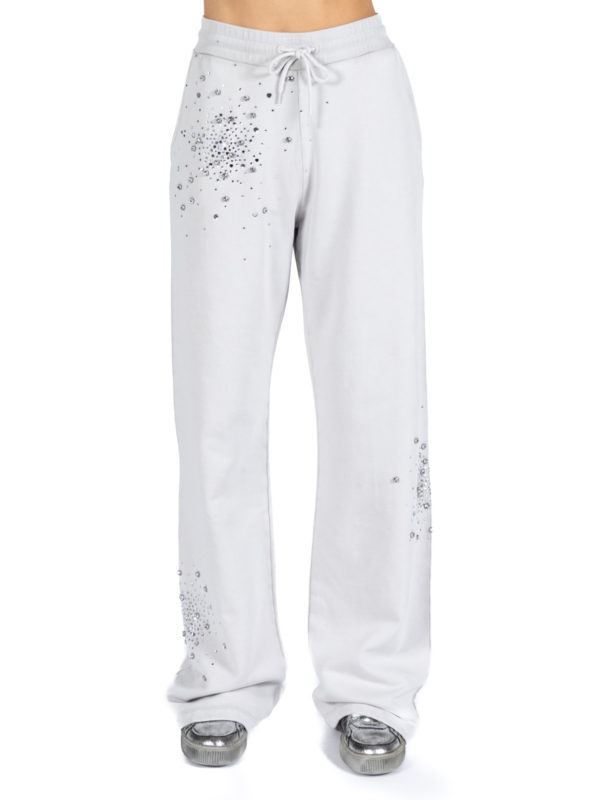 Des Phemmes | Rhinestone-embellished sweatpants