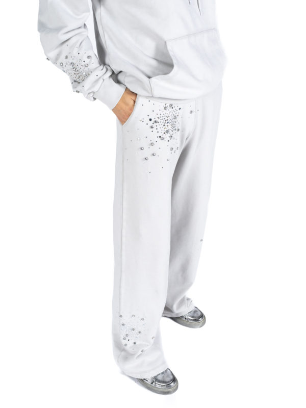 Des Phemmes | Rhinestone-embellished sweatpants - Image 5