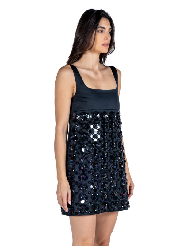 Des Phemmes | Sequin-embellished mini dress - Image 3