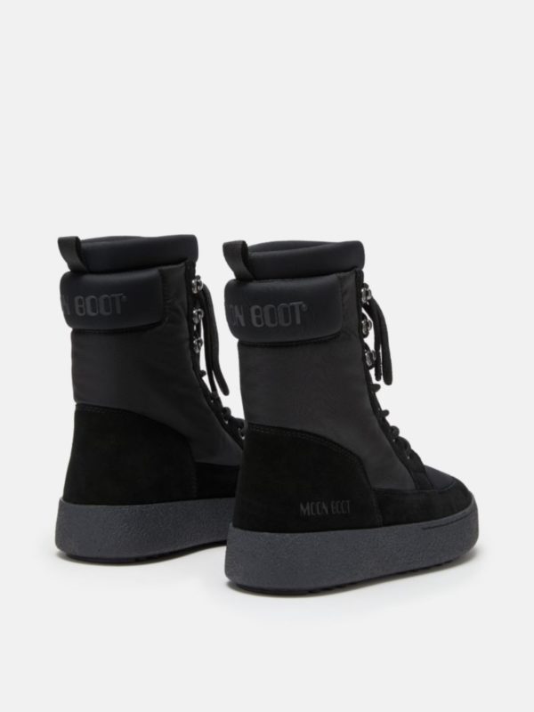 Moon Boot | 80D2450200 N001 MB ltrack black combat boots - Image 3