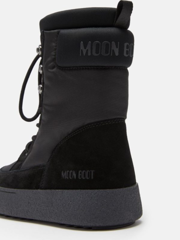 Moon Boot | 80D2450200 N001 MB ltrack black combat boots - Image 4