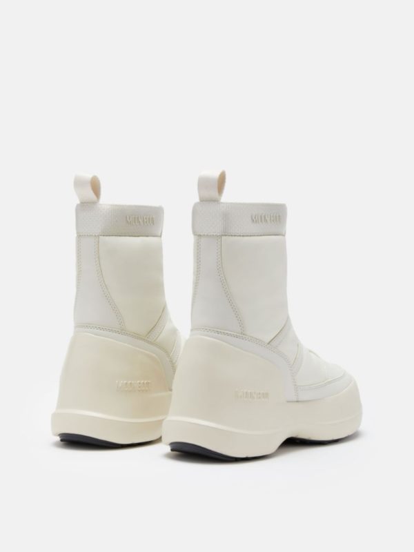 Moon Boot | 80D2480010 L002 MB luna cream zip front boots - Image 3